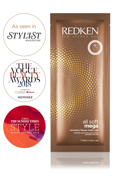 REDKEN_All Soft Mega recovery tissue mask cap 1 sheet mask cap_Cosmetic World